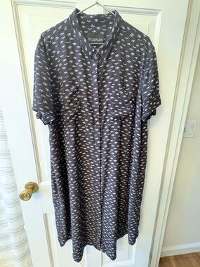 Wildfang Empower Shirtdress w Eye Motif